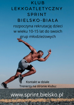 Chcesz trenować lekką atletykę ?